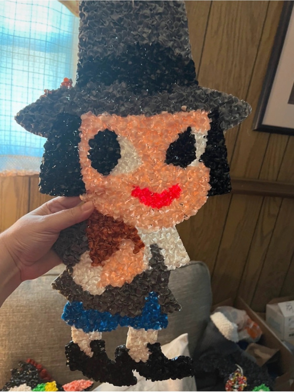 Vintage popcorn pilgrim